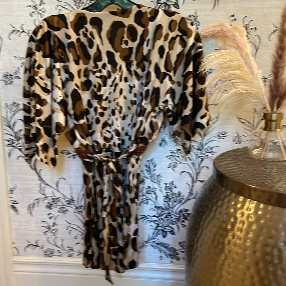 Sky leopard print blouse - Picture 5 of 5